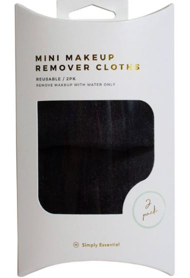 Simply Essential Makeup Remover Cloths 2 Pack