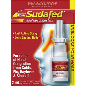 Sudafed Nasal Spray 18ml
