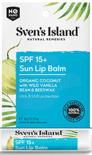 Sven's Island Sun Lip Balm SPF15+ 5g
