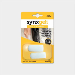 Synxgeli Toe Sleeves Large 1pr