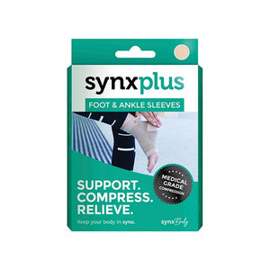 Synxplus Foot & Ankle Sleeve Large Nude
