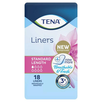 TENA Liners Standard Length 18pk