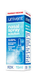 Univent Nasal Spray 15ml