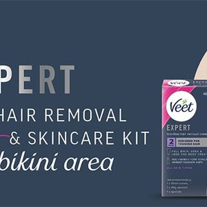 VEET Expert Brazilian Hair Removal Kit