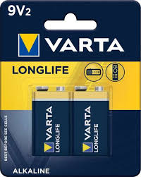 Varta Alkaline Longlife 9V 2pk