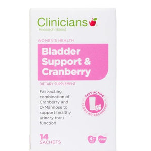 Clinicians Bladder Support + Cranberry 14s