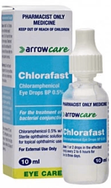 Chloramphenicol Eye Drops 0.5% 10ml