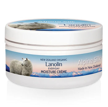 Alpine Silk Organic Lanolin Moisturising Creme 100g
