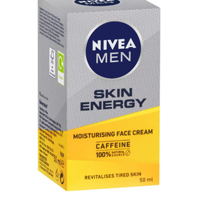 Nivea Men Active Energy Face Cream Moisturiser 50ml