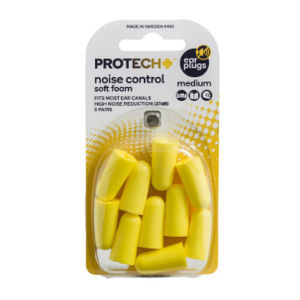 Protech+ Ear Plug Noise Medium 5Pr
