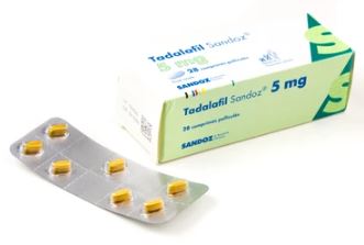Tadalafil sandoz 5 mg 41.02 € 28 tablettia