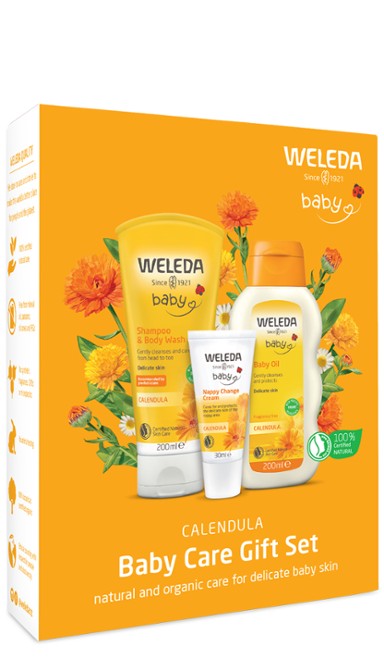 Weleda Calendula Baby Care Gift Set 3pc