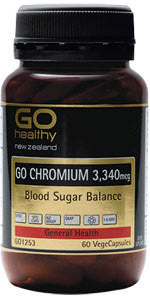 Go Healthy Chromium 3340mcg 120s