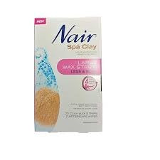 Nair Spa Wax Strips Large 20s