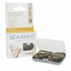 Sea Band Camo Green Child/Small Adult 1Pr