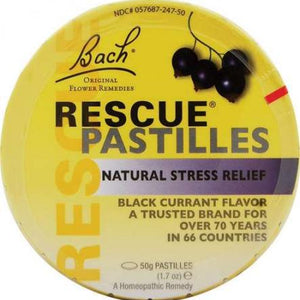 Bach Rescue Remedy Pastiles Blackcurrant