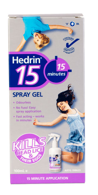 Hedrin Headlice Liquid Gel 100ml Spray