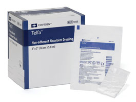 Telfa Adhesive Pads 7.5 X5cm 100Pk