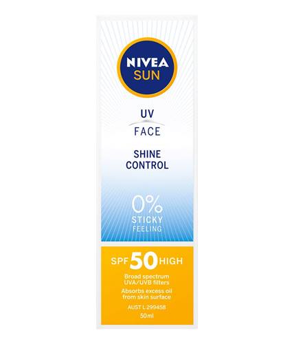 Nivea Sun Shine Control Cream Spf50 50ml