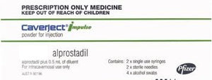 Caverject Alprostadil 10mcg Impulse 2 (Prescription Only - Do Not Buy Unless You Have A Script)