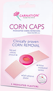 Carnation Foot Corn Plaster 5Pk