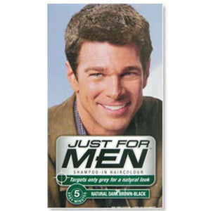 Men Hair Brown Black