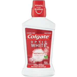 Colgate Optic White Mouth Rinse 500ml