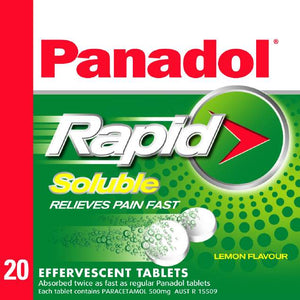 Panadol Rapid Soluble 20s