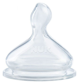 Nuk Fc Silicone Teat Size 1 Medium Hole 2Pk