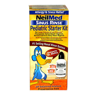 Sinus Rinse Paediatric Kit 120ml 60 Sachets
