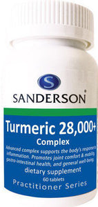 Sanderson Turmeric 28000+ Complex 60s