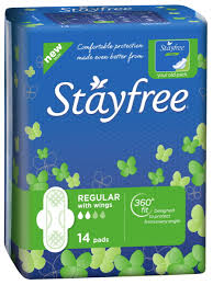 Stayfree Regular Wing Cotton Soft 14s