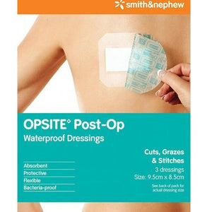 Opsite Postop Dressing 9.5X8.5cm Single Dressing