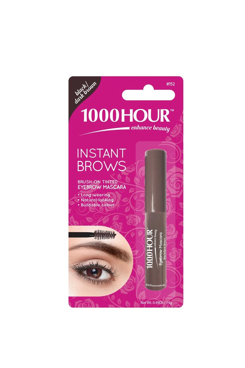 1000 Hr Instant Brows Blk/Dk Brown