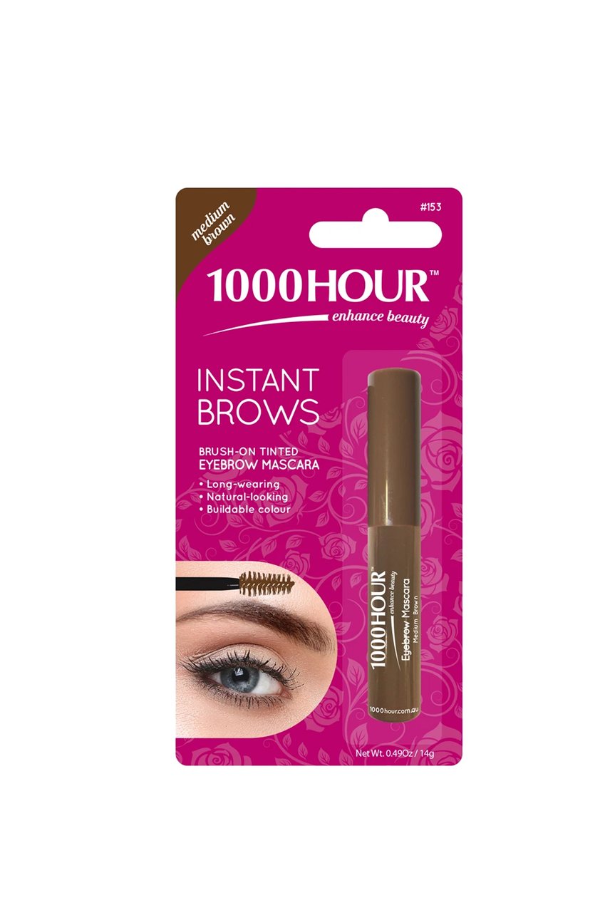 1000 Hr Instant Brows Med Brown