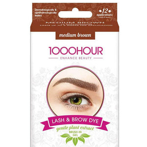 1000 Hr Lash & Brow Dye Med Brown