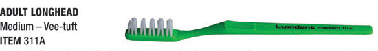 Luxident 311A Toothbrush Angle Tuft Medium