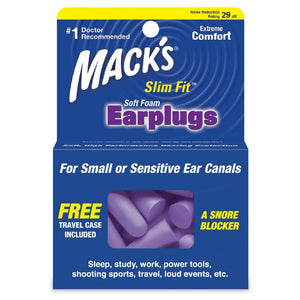 Macks Ear Plugs Slim Fit 5 Pairs