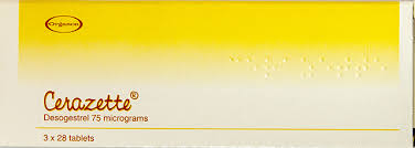 Cerazette Desogestrel 75mcg Tablets 84 (Prescription Only - Do Not Buy Unless You Have A Script)