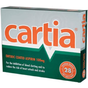 Cartia 100mg 28s