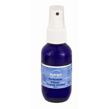 Skybright Collidial Silver Travel Bottle 100ml