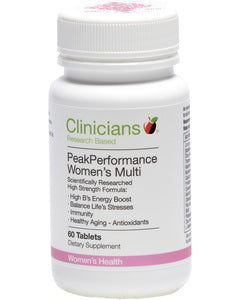 Clinicians Peak Performance Women Multi 60s