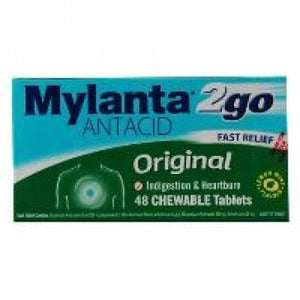 Mylanta 2Go Original Tabs 48s