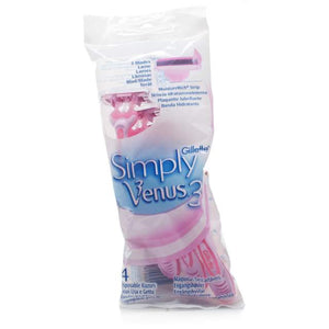 Gilette Venus Tropical Pink Sensitive Disposable 3s