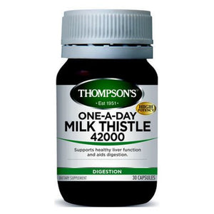 Thompsons Milk Thistle 42000 One A Day 30s