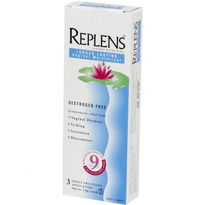 Replens Vaginal Moisturiser 3 Pack