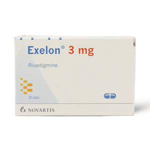 Exelon Rivastigmine 3mg Capsules 28 (Prescription Only - Do Not Buy Unless You Have A Script)