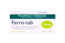 Ferro Tabs 200mg 100s B/W Pack