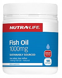 Nutralife Fish Oil 1000mg Cap 180