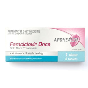 Famciclovir Once 500mg Tablets 3